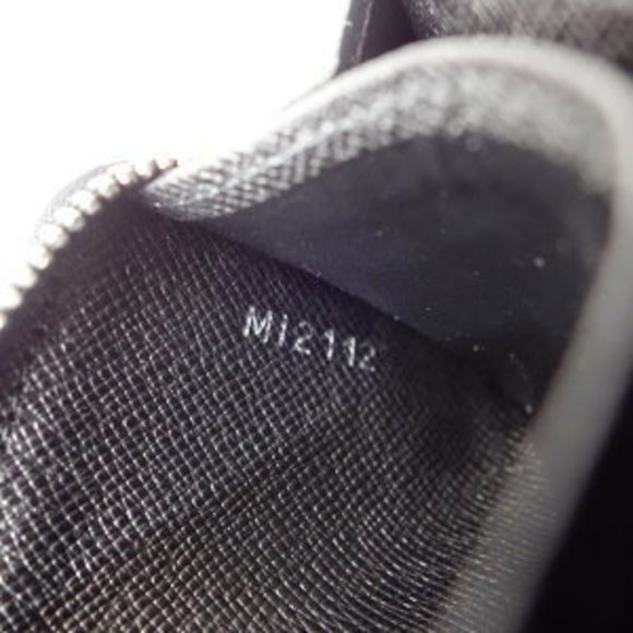 LOUIS VUITTON Coin Case Damier Graphite Black Zippy Black - Picture 5 of 6